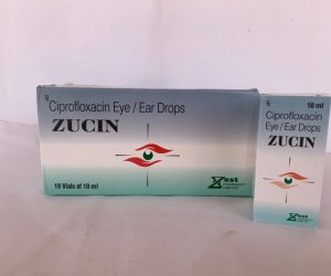 Zucin Ciprofloxacin Eye drop