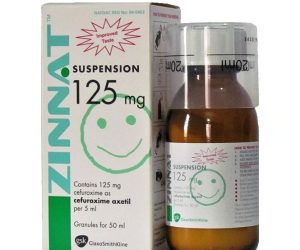 Zinnat Suspension 125mg (Cefuroxime) By 100ml