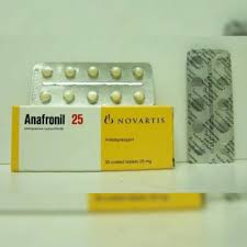 Anafronil Anafranil Clomipramin HCL 25mg  By 10 Tablet Strip