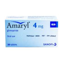 Amaryl 4 Glimepride 4mg By Pack
