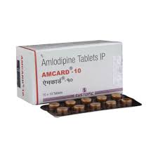 Amcard Amlodipine 10mg By 10 Tablet Strip